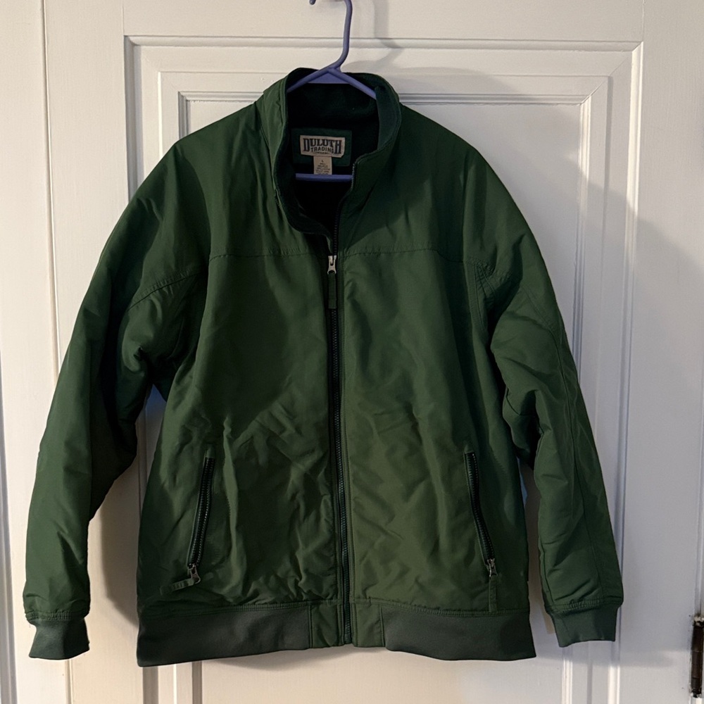 Duluth Trading Co Forest Green mid-weight Performance Jacket